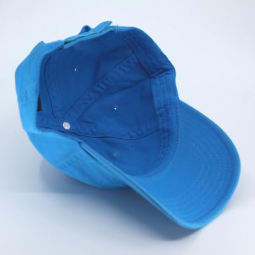 Image of Classic Washed Cotton Baseball Cap - Vintage Adjustable Dad Hat, Curved Bill for Men Women, Outdoor Everyday Wear