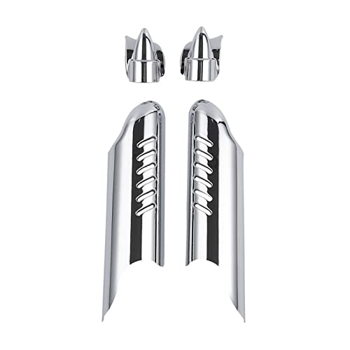Couverture de boucliers déflecteurs jambe fourche moto pour Harley Electra Glide Road King - 3