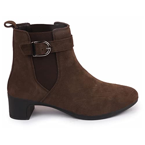 Image of FAUSTO Women Flared Heel Boots