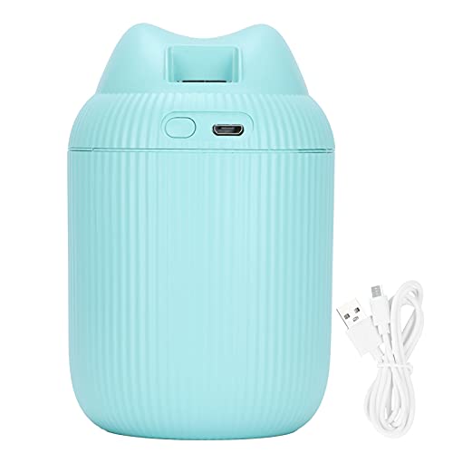 Lylithuif humidificateur portable intelligent avec prise USB, atomiseur silencieux pour chambre à coucher, voiture, petit compact et silencieux, micro nano brume 220 ml, 5 V USB pour