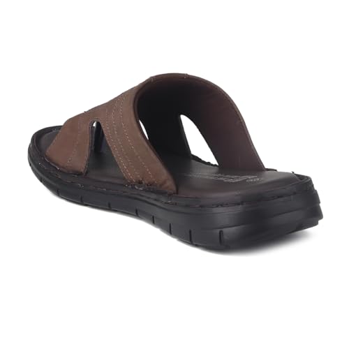 Image of Red Chief Leather casual slippers for men
