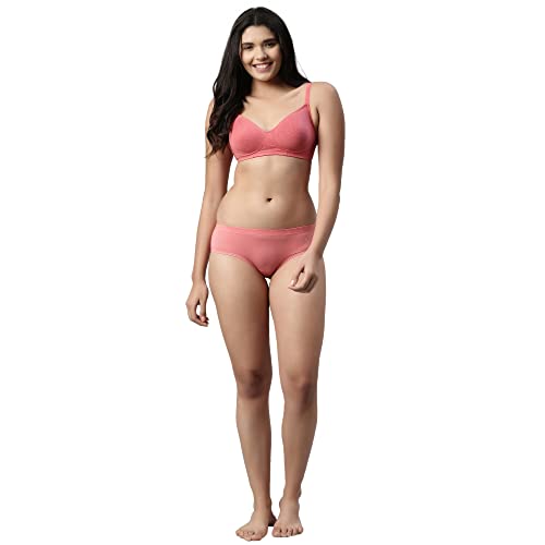 Image of Enamor Womens Non Padded Non Wired Full Coverage Every Day Bra