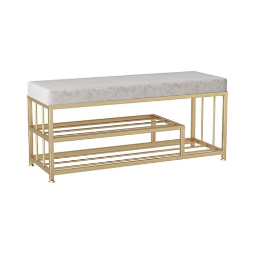 Meuble à chaussures simple pour la maison avec étagère métallique - 2