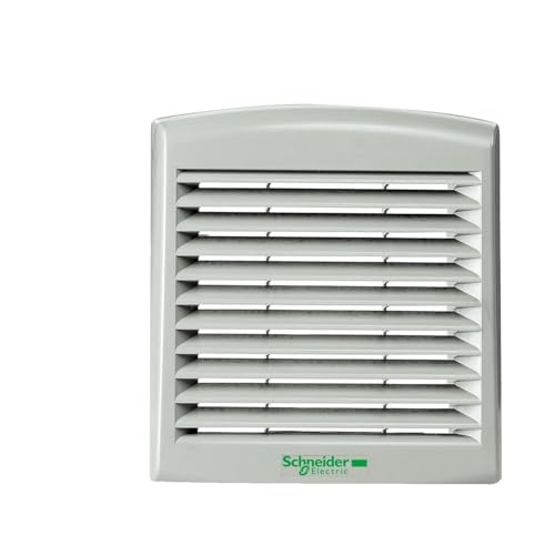 Schneider Electric NSYCAG92LPF Rejilla Salida Plástico, Orificio 92 x 92 mm, 137 x 117 mm, Ip54