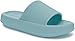 Joomra Pillow Slippers for Women Recovery Foam House Shower Summer EVA Bath Bathroom Size Home Platform Sandals Summer Cushion Slides for Female Sandles Blue 39-40