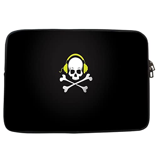 Image of TheSkinMantra Chain Laptop Sleeve Bag Compatible with Laptop /Macbooks /Chrombook /Notebook /Zbook (11.6 Inch (Chain), Danger)