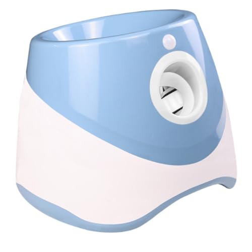 wyazziv自動ボール投げ器 犬用おもちゃ 3段階発射モード テニスボール3/6/9/12個付 付属テニスボールで遊び放題 運動不足とストレス解消 屋内屋外兼用 小型中型犬対応 知育トイ (ボールを6個セットにする,ブルー)