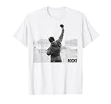 Rocky Fist Raise Grey Scale Movie Poster T-Shirt