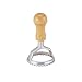 Fantes Ravioli Maker Stamp Set, Round Stamp with Wooden Handle and Fluted Edge, 2.5-Inch, The Italian Market Original since 1906