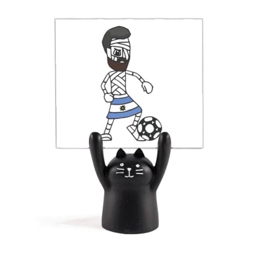 Support mémo chat football Argentine pour organiser votre bureau avec passion