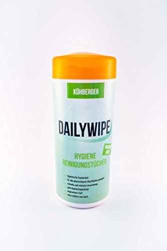 DailyWipe Reinigungstücher feucht Hygiene - Allzweck Feuchttücher in Spenderdose - schnelle Sauberkeit für jegliche Oberfläche