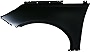 Evan-Fischer Fender Compatible with Hyundai Sonata 11-14 Left Steel