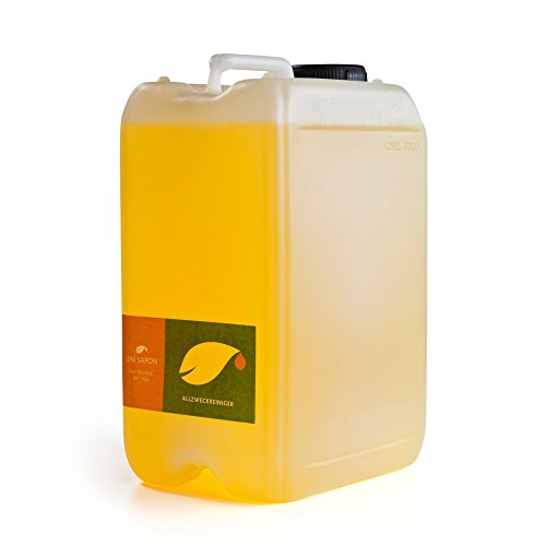 BIO Allzweckreiniger Konzentrat von Uni Sapon - chemiefrei - umweltschonend - zertifiziert - natürliche, pflanzliche Inhaltsstoffe - Vegan, Größe:3 L
