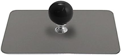 Toaster Tops A3004-4S Black Ball Toaster Top, Black/Silver