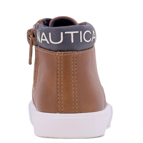 Nautica Kids Chukka Boots with Lace-Up and Zipper Ankle Bootie Design | Boys-Girls | Dress Shoes | Size for Toddler & Little Kids3