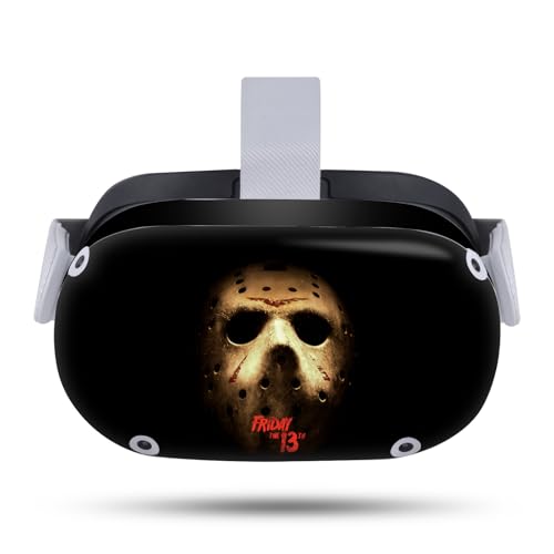 Head Case Designs Officially Licensed Friday The 13th 2009 Jason Voorhees Poster Graphics Vinyl Sticker Skin Decal Cover Compatible with Meta Quest 2