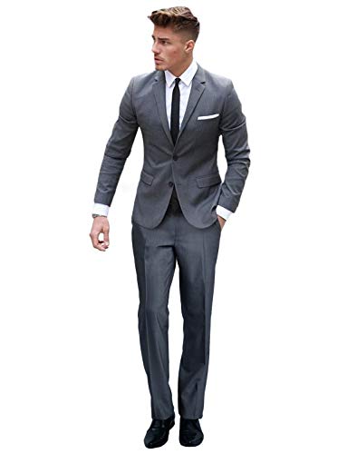 Costume pour la noce slim fit deux pièces QZI blazer élégant et pantalon de mariage
