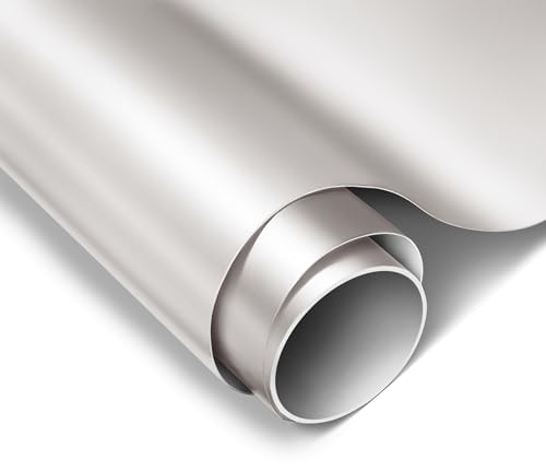 Image of ColorFusion PPF by VViViD, Satin Pearl White Dry Apply PPF Vinyl Car Wrap Roll 1ft x 5ft