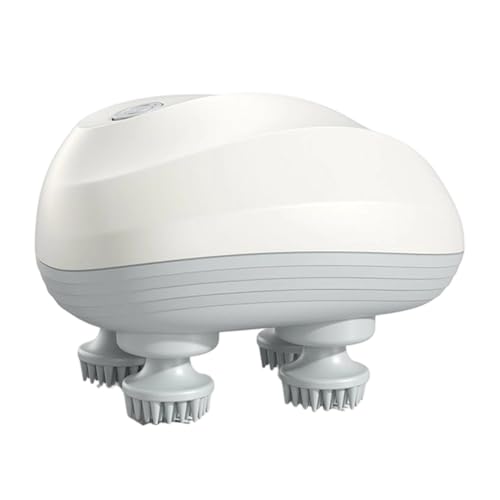 Appareil de massage électrique pour cuir chevelu - Pour la croissance des cheveux - Massage électrique du cuir chevelu - Relaxation - Nettoyage de Prubber Scratch Tool Kordless - Pour votre animal de