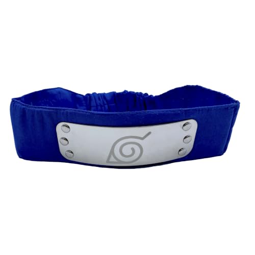 ABYSTYLE – Bandeau Naruto Konoha Bleu – Taille Enfant – Produit Officiel