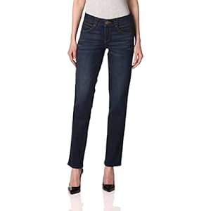 Democracy Women’s Ab Solution Straight Leg Jean, Indigo, 14