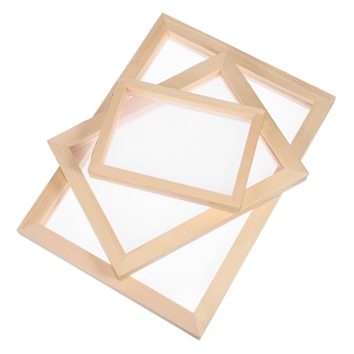 Cadre bois pour fabrication de papier pour réussir vos feuilles artisanales facilement