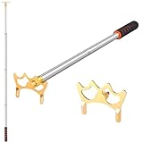 NigWarm Pool Bridge Stick: 26-53 Inch Adjustable Billiards Cue with Brass Tip | Achieve Precision Shots, Space-Saving Design & Non-Slip Grip | Premium Pool Table Accessory