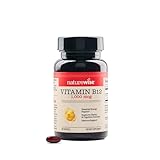 NatureWise Vitamin B12 1000 mcg - Dietary Supplement for Supporting Energy Metabolism, Mental Clarity, Nervous System Health - Easy-to-Swallow, Soy & Gluten-Free, Non-GMO - 60 Softgels[60-Day Supply]