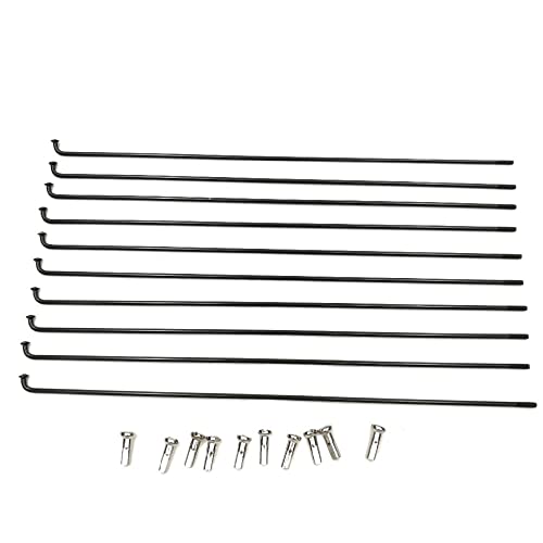 Rayons de vélo 13G renforcés 2.26mm en acier pour roue motorisée e-bike