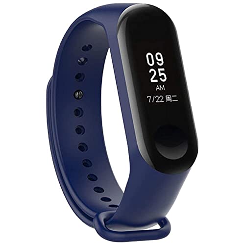 INEFABLE Mi Band 3 and 4 Straps Original for Mi Band M3 and M4 Wristband Strap Soft Silicone Adjustable Band Strap - Image 3