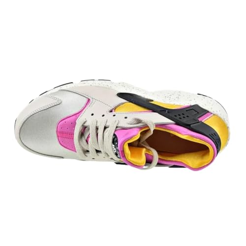 Nike Huarache Run Big Kids' Shoes Size - 7 Light Bone/Lethal Pink4