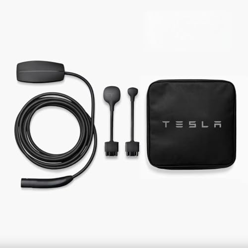Tesla Mobile Connector - Portable Electric Vehicle (EV) NACS Charger - Level 2 - up to 32A with 20ft...