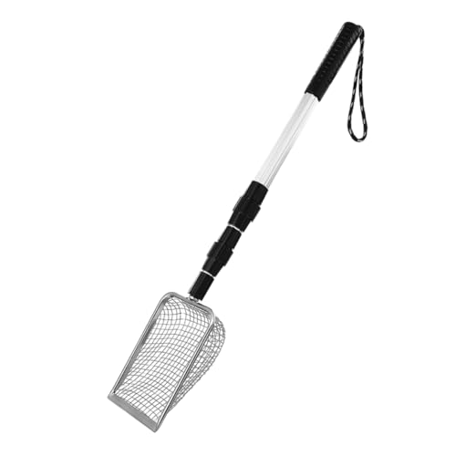 HOLIDYOYO Cat Litter Shovel Cat Scooper Shovel Cat Litter Scoop Holder Pet Supplies Cat Litter Scooper Home Litter Scoop Cat Litter Cleaning Accessory Chicken Black Stainless Steel
