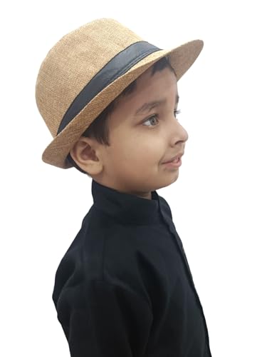 BookMyCostume Buy Goa Hawaii Hat Indian State Fancy Dress Costume Accessory for Boys and Men Kids Beige