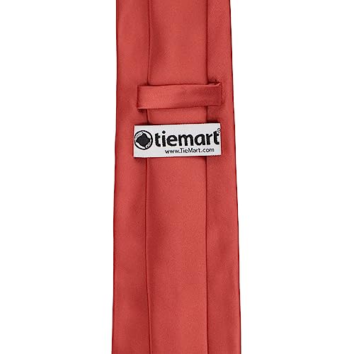 Image of tiemart Premium Solid Color Necktie