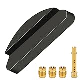 SHIQINHA #8 Flywheel Timing Key & Carburetor Jet Kit Compatible with Predator 212cc 196cc 224cc Coleman CT200U BT200X CT200U-EX Baja Warrior Mini Bike KT196 Go Kart 6.5 HP GX160 Clone Engine Parts - Image 1