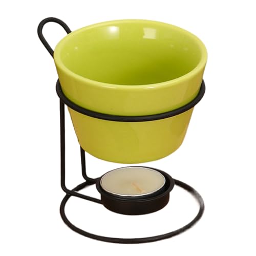 Genérico Copa De Fondue De Chocolate | Olla De Hierro Fundición Lenta,Taza De Derretir Chocolate,Para Las Fiestas Románticas Reuniones Navidad La Familia El Café La Casa La Cocina