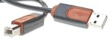  Belkin Pro Series Hi-Speed USB 2.0 Dispositivo Cable – Cable USB – 4 pin USB tipo A (M) – 4 pin USB tipo B (M) – 2,1 m (USB/Hi-Speed USB)