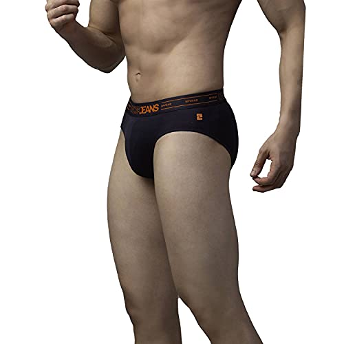 Image of Underjeans Men Cotton Blend Brief - Pack of 2