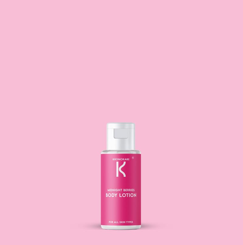 Image of Kronokare Midnight Berries Body Lotion 30ml | Hydrating & Nourishing Body Moisturizer | Lightweight Lotion for Soft, Smooth Skin | Daily Body Care for Men & Women