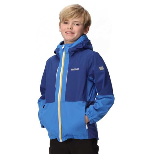 Childrens/Kids Hydrate VIII 3 in 1 Waterproof Jacket (7-8 Years) (Strong Blue/New Royal)