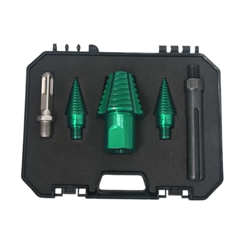 1x Wood Log Splitter - Firewood Drill Bit | Heavy Duty Wood Chopping Tool | Drill Screw Cone Driver...