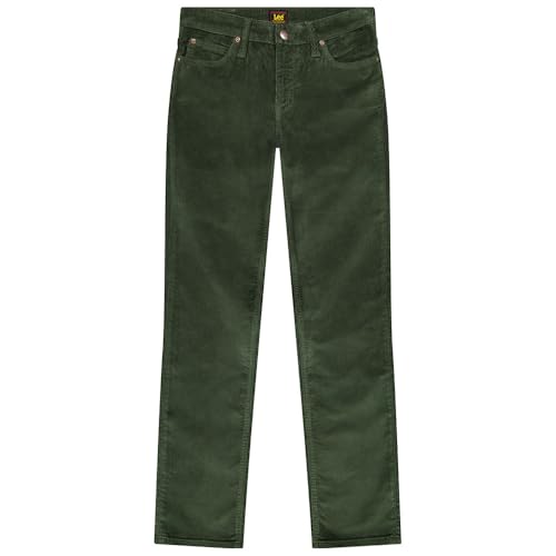 LEE - Jeans Damen - Classic Straight Fit - Marion - Oliv Grau – Ansicht 4