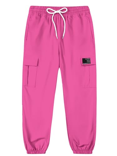 Image of SANGTREE Girls & Womens Drawstring Cargo Jogger Pants,3 Years - Women 3XL