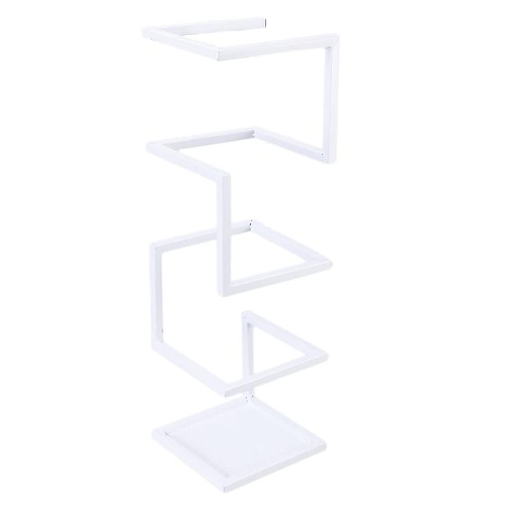 KLerDH Umbrella Stand, Creative Holder Metal Rack Organizer for Hallway Entryway Office(Argento)