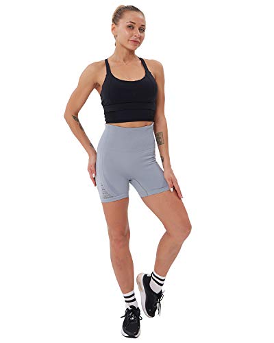 Image of NORMOV Seamless Gym Shorts Womens Workout Shorts,High Waist Spandex Shorts Women Tummy Control