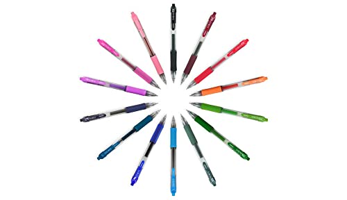 Bolígrafo Gel Retráctil Zebra Sarasa dry X20 Violeta 12 uds miniatura 5