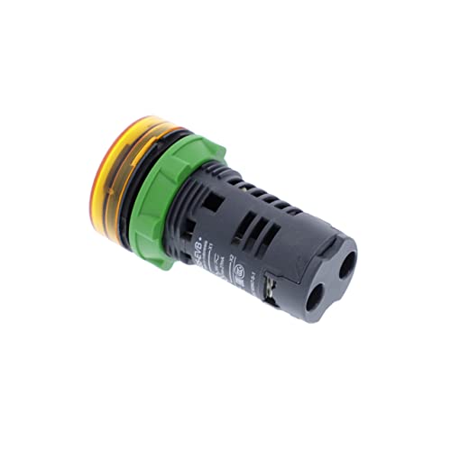 Piloto luminoso naranja monobloque 120V para panel de control 7