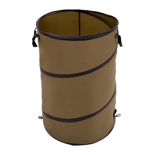 Caneca de basura comercial rectangular 30 galones negra miniatura 7
