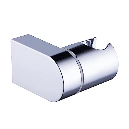 Fililogor Supporto Doccia, Supporto Doccia a Parete Universale, ABS Staffa Supporto Ddoccia Design Ricambio Soffione Doccia (Argento)